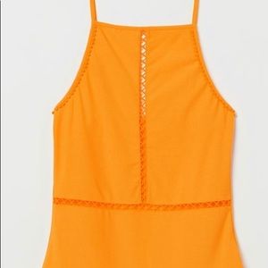 Women’s yellow sleeveless bodysuit - Small